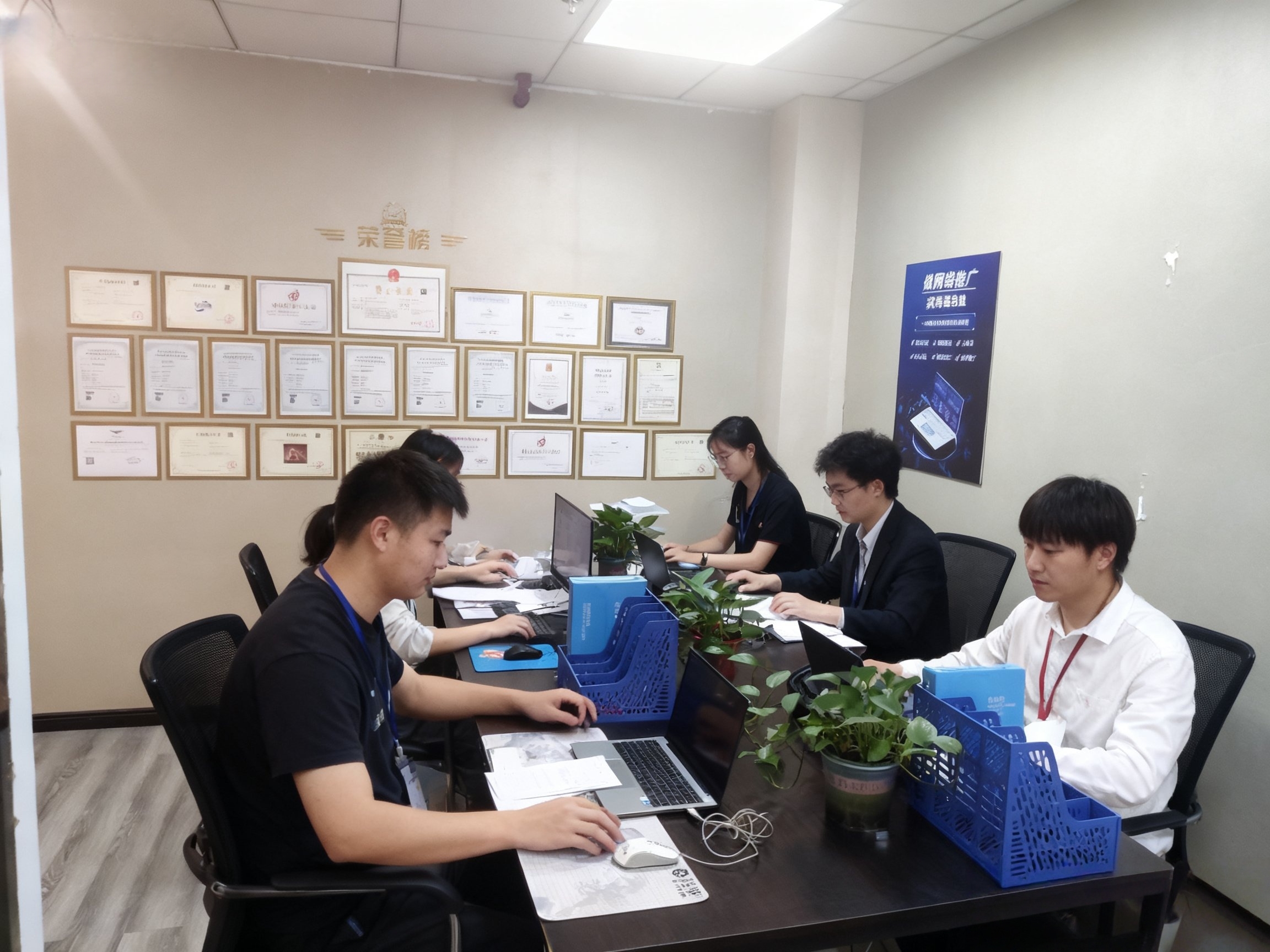 网推传媒公司内部办公环境实拍